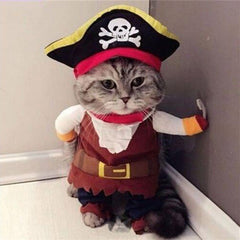 New Arrival Funny Pet Clothes Cosplay PirateCat